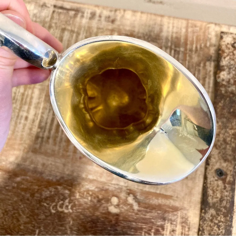 Silver Plated Creamer Reed & Barton Winthrop Pumpkin #1795 Cottagecore Kitchen - Picture 10 of 14